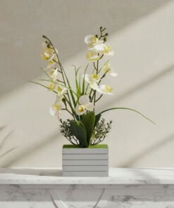 Areos Artificial Plants in MDF Pot - 49 cm