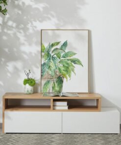Leventino 2 Meter Extendable TV Unit for TVs up to...