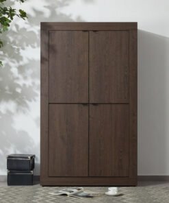 Riccardo 4-Door Multipurpose Cabinet Bookcase
