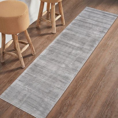 Glaze Handmade Viscose Rug - 80x300 cm