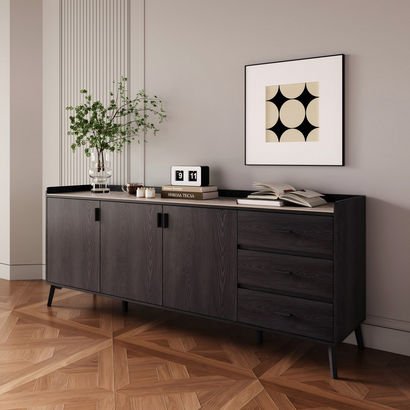 Marwell 2 Meter 3-Door Large Sideboard with Sinter...