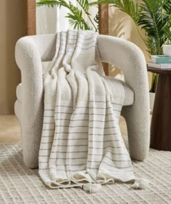Trace Tuft Stripe Throw - 130x170 cm