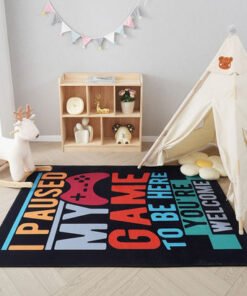Joy Gaming My Game Printed Flannel Rug - 110x160 c...