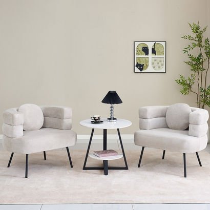 Movo Nook 2-Seater Sintered Stone Tea Set