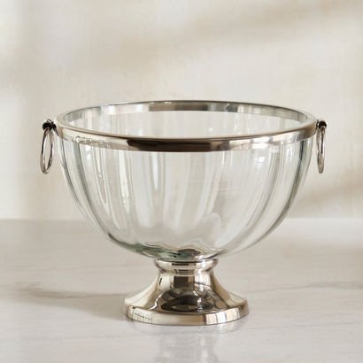 Oriental Glass Bowl - 25x25x19 cm