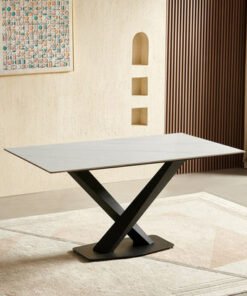 Baron 6-Seater Sintered Stone Dining Table