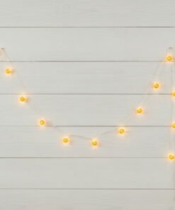 Orla 3AA 10 LED Warm White Metal Ornament String L...