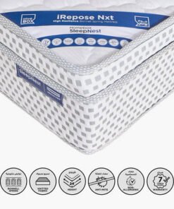 iSleepEase Repose Nxt Box Top Bonnell Spring Queen...