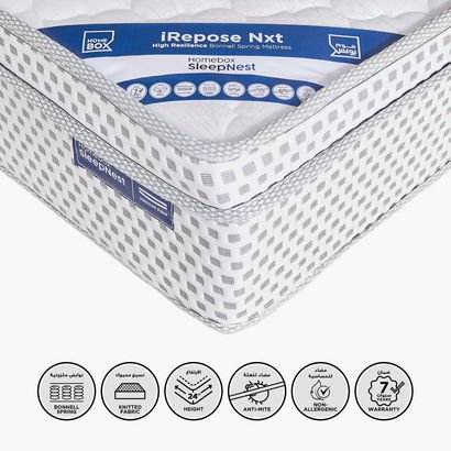 iSleepEase Repose Nxt Box Top Bonnell Spring Queen...
