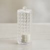 Crystal Cotton Pad Holder - 7.3x18.1 cm