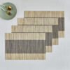 Bamboona Lia 4-Piece Placemat Set - 30x45 cm