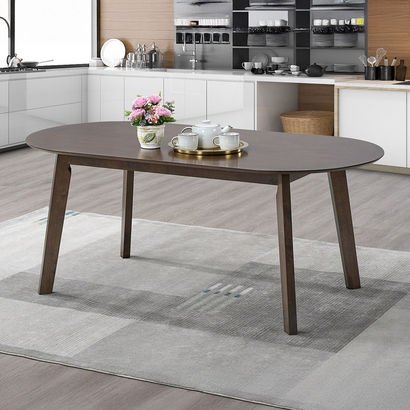 Movo Scandi Oval 6-Seater Dining Table