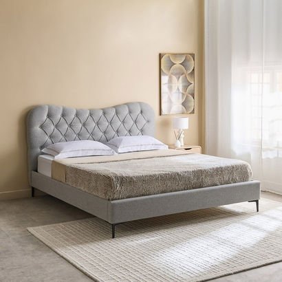 Nordica Medora Upholstered Queen Bed - 160x200 cm