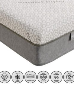 iSleepLuxe iCooltex Contour Air Memory Foam HR Coo...