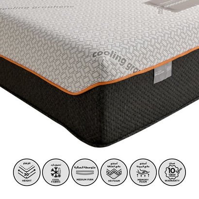 iSleepLuxe iCooltex Contour Pro Air Memory Foam HR...