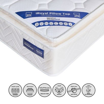 SleepNest iRoyal Pillow Top Medium Firm Bonnell Sp...