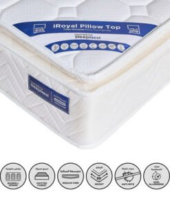 iRoyal Pillow Top SleepNest Medium Firm Bonnell Sp...