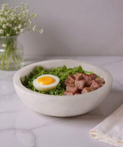 Blake Madlin Marble Serving Bowl - 22 cm