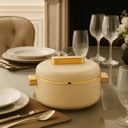 Elegance Double Wall Hot Pot Casserole - 1.5 L