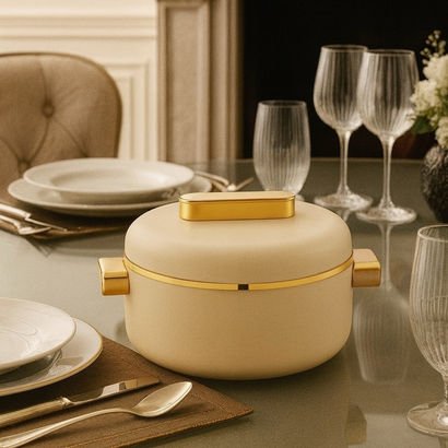 Elegance Double Wall Hot Pot Casserole - 2.5 L
