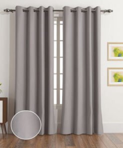 UNI 4-Piece Blackout Extra Long Curtain Set - 140x...