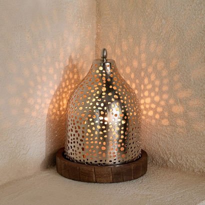 Sifat Terrano Decorative Jaali Candleholder with B...