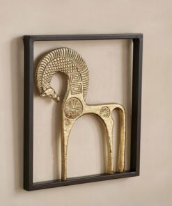 Casa Luxe Decorative Wall Art - 36x33x3 cm