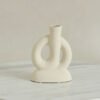 Umber Alora Decorative Vase - 14x7.3x18.5 cm