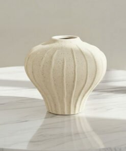Umber Alora Decorative Vase - 20.5x20.5x19.5 cm