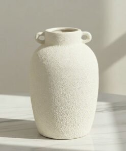 Umber Alora Decorative Vase - 16.5x16.5x25 cm