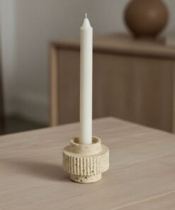 Fresco Vila Decorative Resin Taper Candleholder - ...