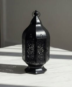 Arabesque Zaynah Decorative Cutwork Lantern - 20x2...