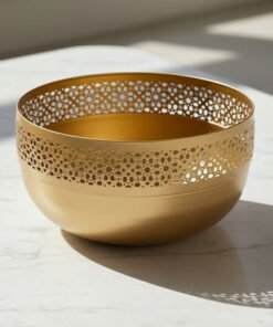 Arabesque Zaynah Decorative Cutwork Centrepiece Bo...