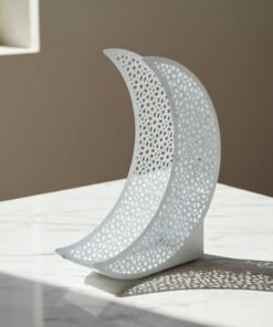 Celestial Layali Noor Decorative Crescent Moon Acc...