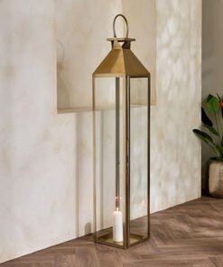 Celestial Layali Noor Decorative Lantern - 24x24x1...