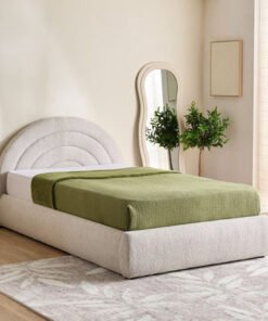 Island Sardinia Upholstered Twin Bed - 120x200 cm