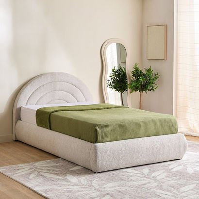 Island Sardinia Upholstered Twin Bed - 120x200 cm
