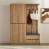 Compacto 24-Pair Shoerack with 4 Doors 2 Drawers B...