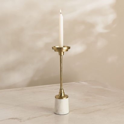 Casa Vero Decorative Pillar Candleholder - 10x10x3...