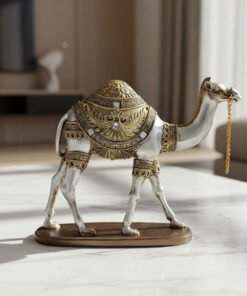 Wren Qusida Polyresin Camel Figurine - 29.2x9.5x23...