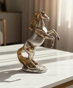 Wren Qusida Polyresin Jumping Horse Figurine - 17....