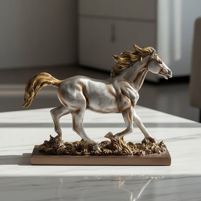 Wren Qusida Polyresin Standing Horse Figurine - 26...