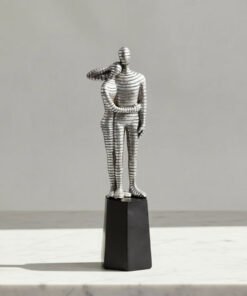 Wren Abbie Polyresin Human Couple Figurine - 10x9x...