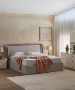 Umbria 4-Piece Sintered Stone King Bedroom Set - 1...