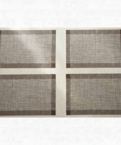 Essential Slub 4-Piece Placemat Set - 30x45 cm
