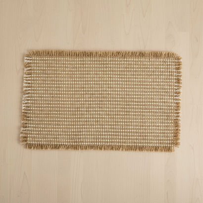 Trerra Rib Jute Placemat - 30x45 cm