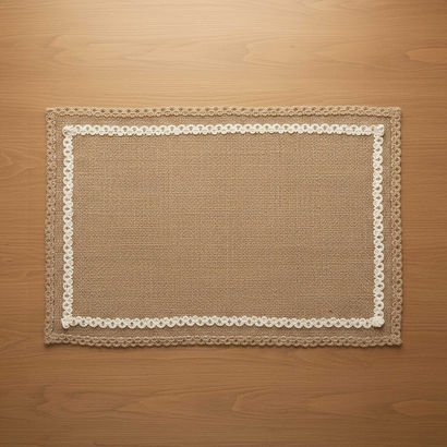 Terra Lace Jute Placemat - 30x45 cm