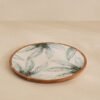 Palm Leaf Wooden Platter - 27x27x1.5 cm