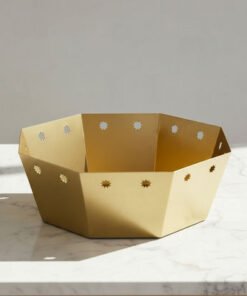 Layali Noor Serving Bowl - 26x26x9 cm