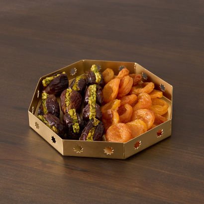 Layali Noor Serving Tray - 19x19x4 cm